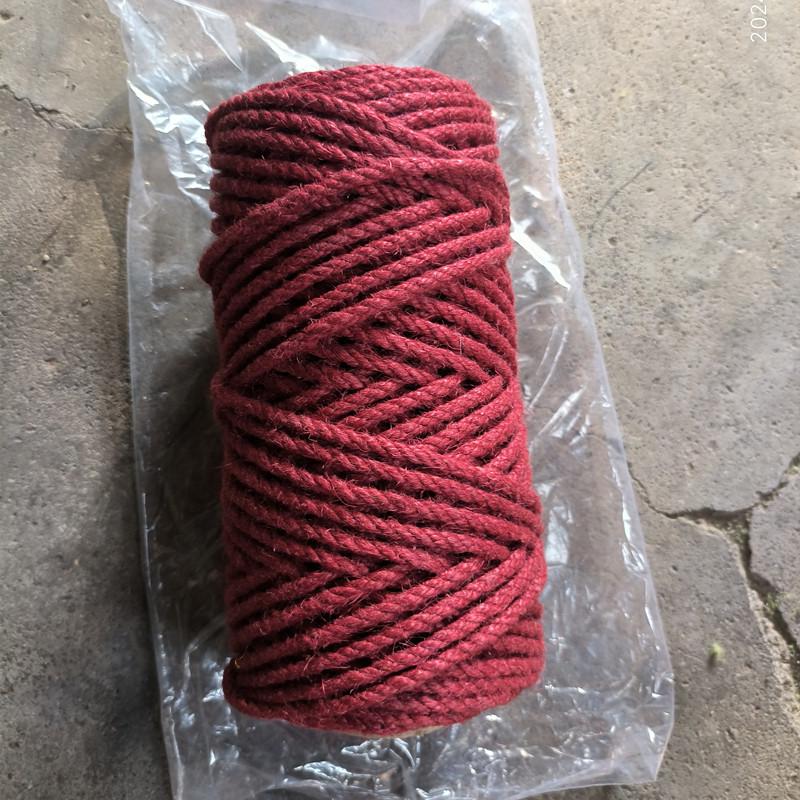 Handmade Odorless Sisal Cat Tree Rope: Vibrant, Fade-Resistant, Durable for DIY Scratching Posts