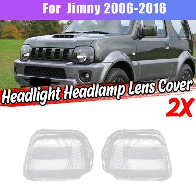 Car Headlight Lens Cover Headlight Lampshade Left And Right For Suzuki Jimny New High Quality Front Light Shell Cover