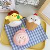Ins New Strawberry Cream Cheese Plush Toy Grab Machine Doll School Bag Pendant Small Cute Doll