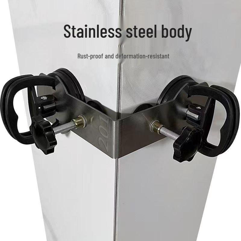 Saugheber für großformatige Fliesen mit Feststellschraube für 90°-Winkel und Spalteinstellung