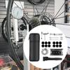 Bike Tire Repair Tool Kit Bicycle Accessories Comfortable, Grip 16 in 1 for Road Mountain Bikes