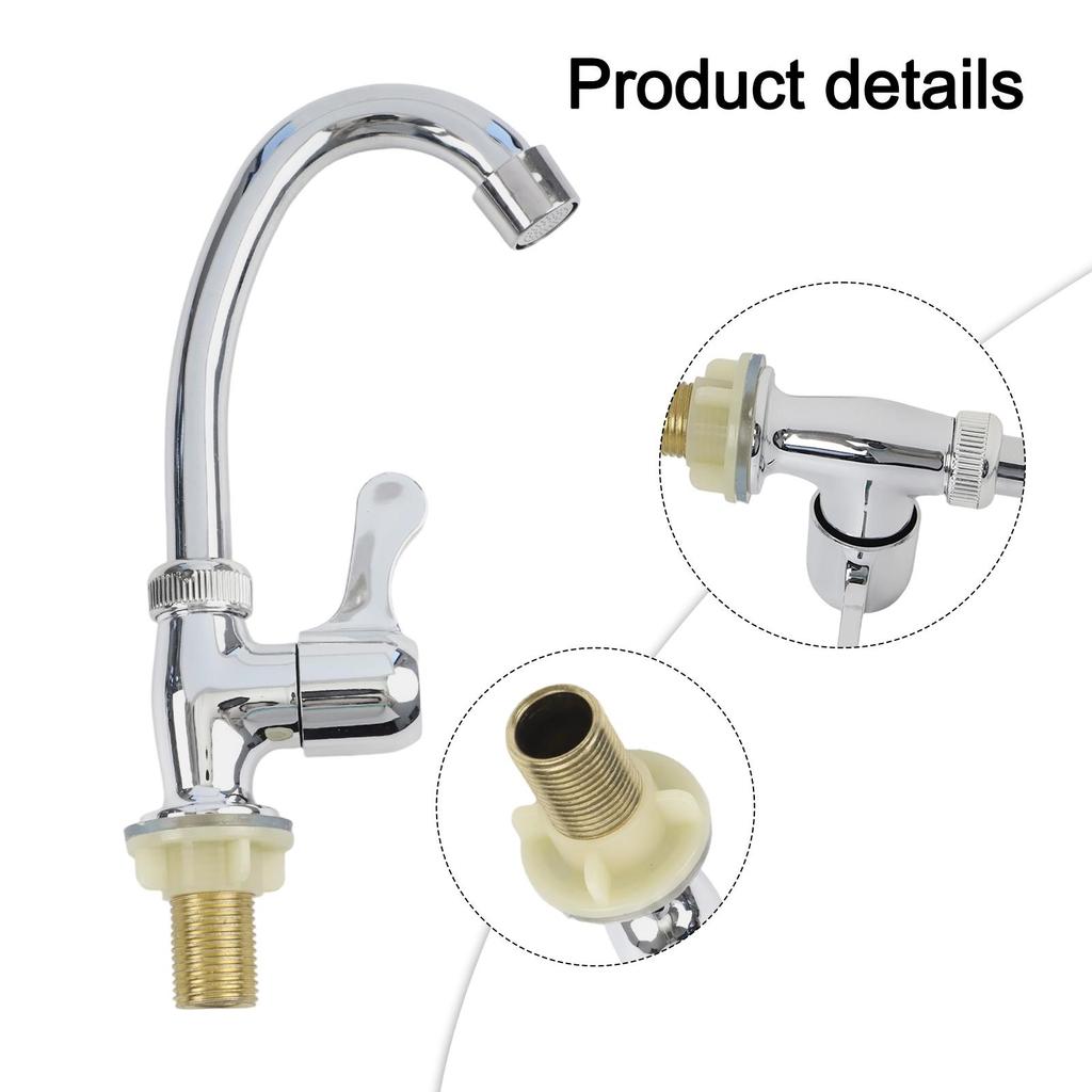 Plastic Steel Kitchen  Water Purifier Single Lever Hole Cold Tap