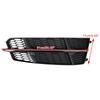 Front Bumper Lower Grille Grill 4G0807681AN 4G0807682AN Fit A6 C7 S-Line 2016-2018 Matt Black