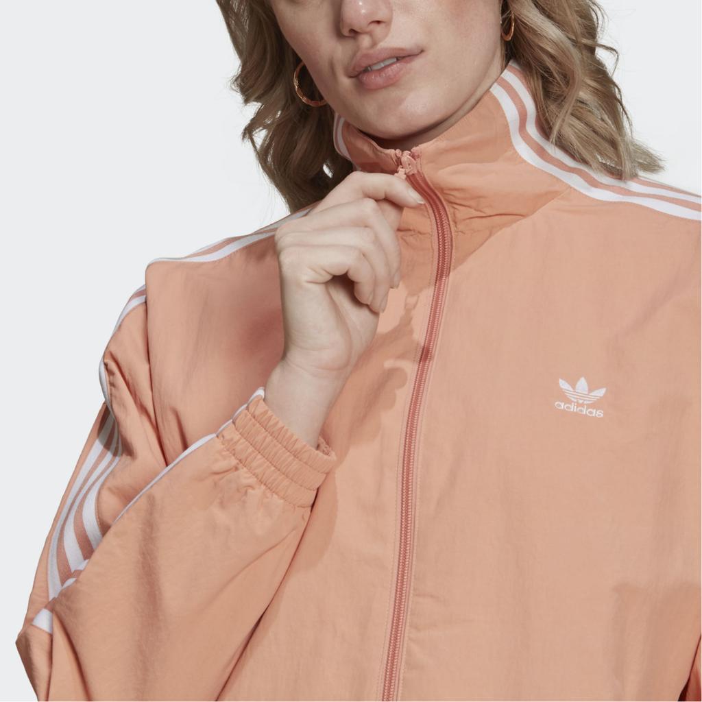 Adidas Originals Adicolor Classics Lock-Up Side Stripe Sports Jacket Women Jackets Pink H20542