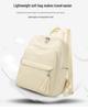 2025 Women's Vintage Soft Leather Tassel Backpack – Spacious, Stylish, and Versatile for Commute