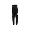 Color Block Logo Embroidered Drawstring Knit Joggers Kids Bottoms Black CJ7857-010