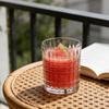 300ml/380ml Haushalts Sommer Saft Getränkebecher Exquisites Ausländisches Weinglas Elegantes Whiskeyglas Gestreiftes Gemustertes Glasbecher