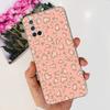 For OPPO A52 Case OPPOA52 CPH2069 A 52 Flower Phone Case Fashion Transparent Silicone Soft TPU Back Cover For OPPO A72 A92 Coque