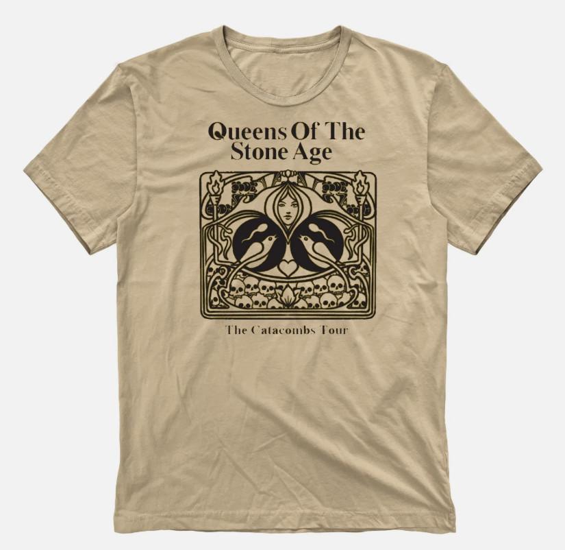 Queens of the Stone Age The Catacombs Tour Gift For Fan S to 5XL Tshirt Unisex T-Shirt XXXXL