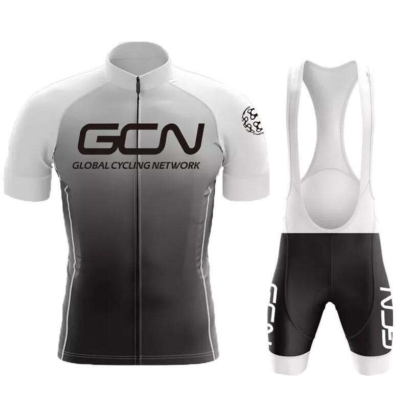 Lishi Sommer-Radtrikot und Trägerhosen-Set