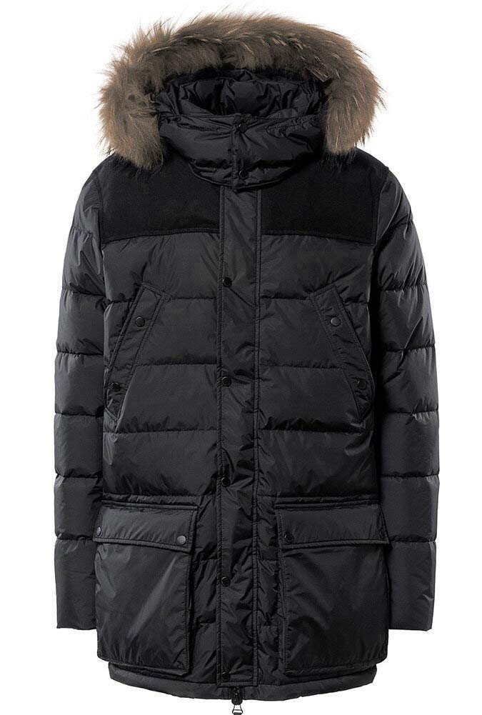 

DUVETICA FALASTURTRE Down Size 46 Men s Jacket, Black, (Small) [Used] чорний