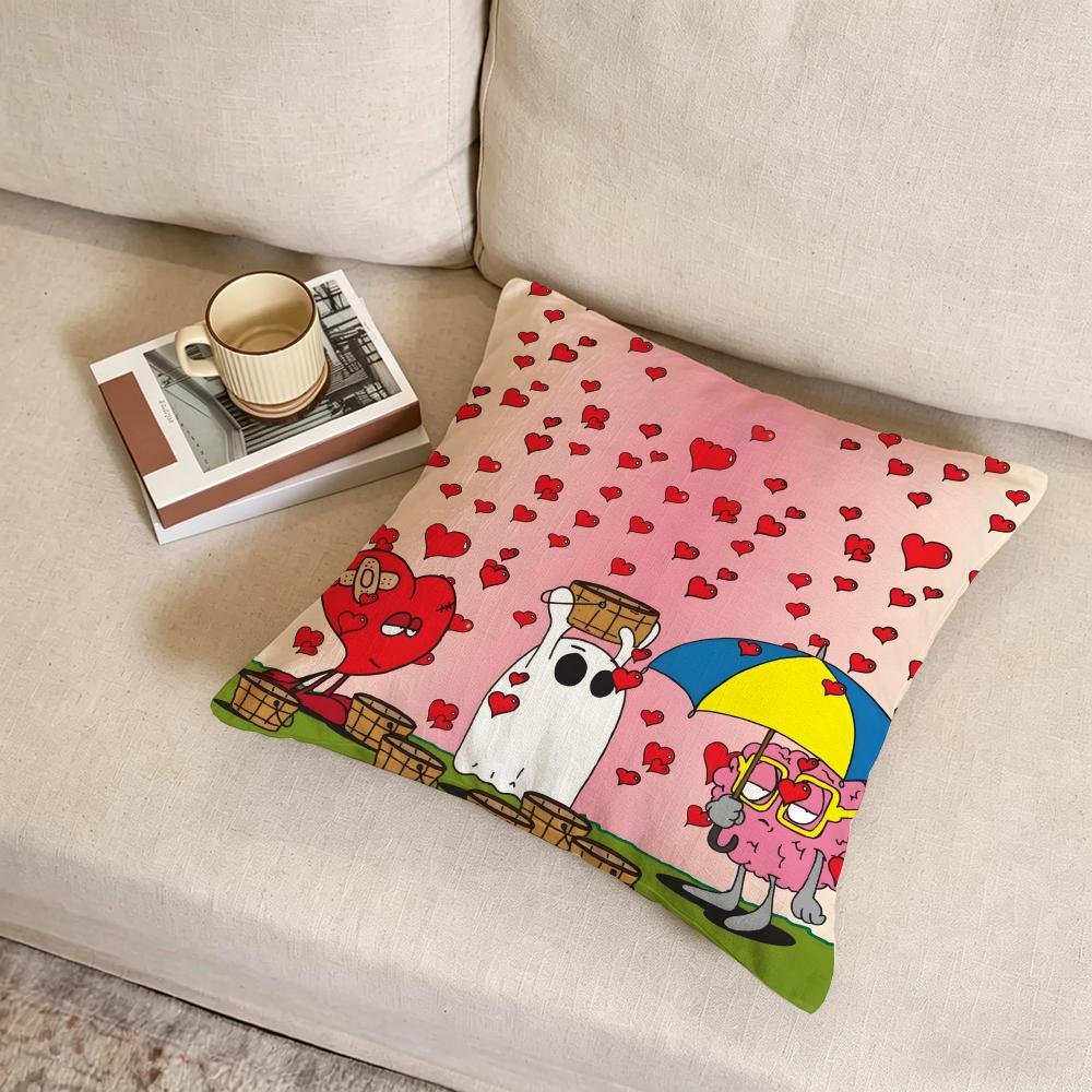 F-Federico Monzani Cushion Cover Fabric Soft Furnishing,Pillowcase, Cushion Cover, Sofa Pillow, Home Decoration