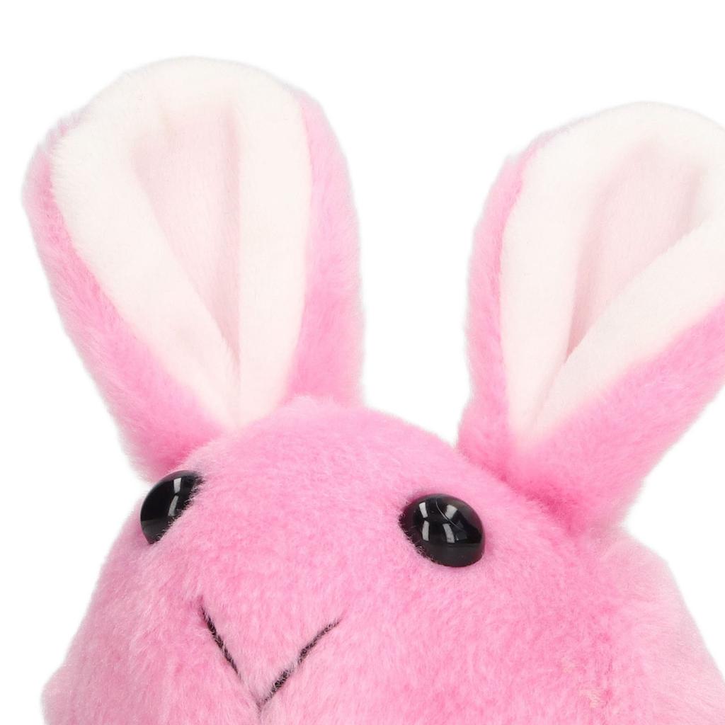Plush Bunny Clockwork Toy Tail Shaking Rotating Cute Exquisite Fine Workmanship Plush Bunny Toy