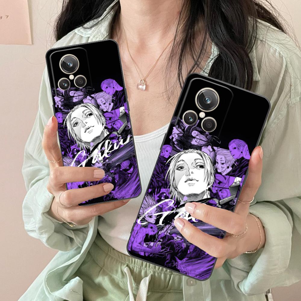 Sakamoto Days Gaku Phone Case for Realme GT 8 Neo Pro C75 73 71 C67 65 C55 53 C35 31 C20 15 Colorful Printing Cover Luxury Cover