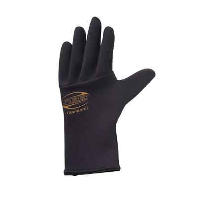 SOSHIN 7622 RBB Titanium Gloves HS 5F M Black/Gold