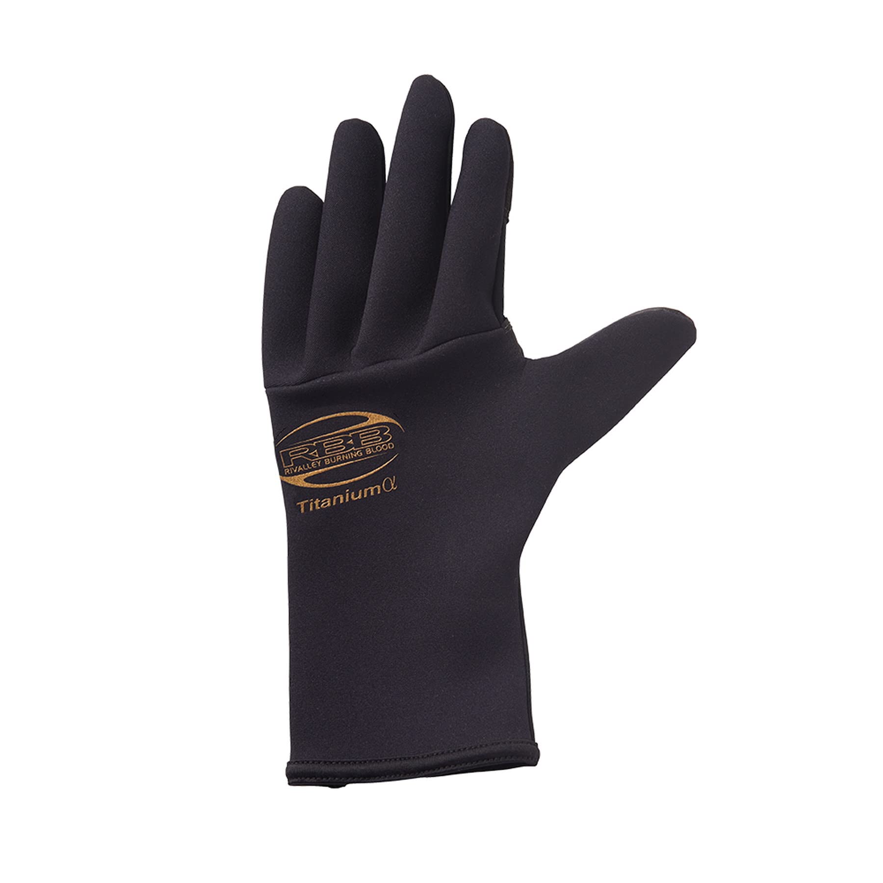 

SOSHIN 7622 RBB Титановые перчатки HS 5F L Черный/Золотой