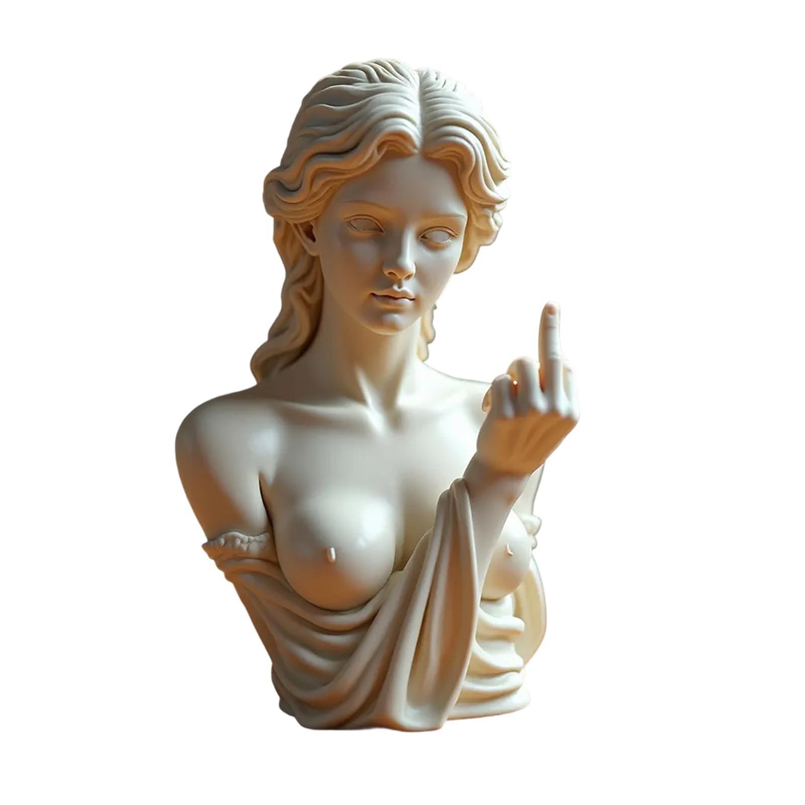 

Непримиримый Средний палец Статуя Креативное Украшение Рабочего Стола Орнамент Домашний Декор Ремесло One Size