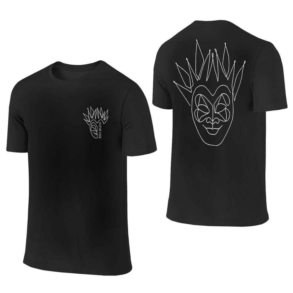 Top Vintage Unisex Estivo Moda T-shirt Fantastica Boris Brejcha Fckng Serious Maglietta Uomo Donna Magliette in Cotone DJ Musica Tour Manica Corta Tee