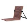 Stadium Seat Cushion Lightweight Padded Folding Chair with Backrest Lazy Chairs for Mountaineering Sports Moisture-Proop