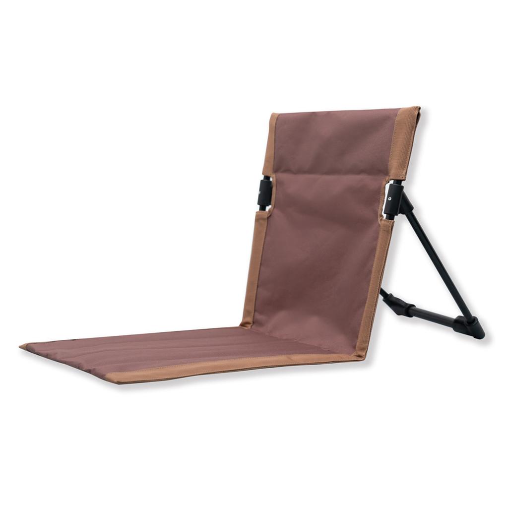 Stadium Seat Cushion Lightweight Padded Folding Chair with Backrest Lazy Chairs for Mountaineering Sports Moisture-Proop