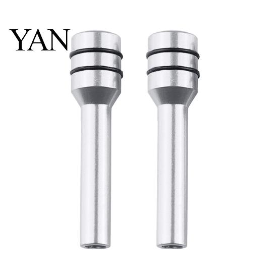 2 Stuks Auto Voertuig Universeel Interieur Deurslot Pin Aluminiumlegering Trekknoppen