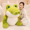 Simulation Green Crocodile Doll Plush Toy Big Crocodile Doll Children's Soothing Rag Doll Birthday Gift
