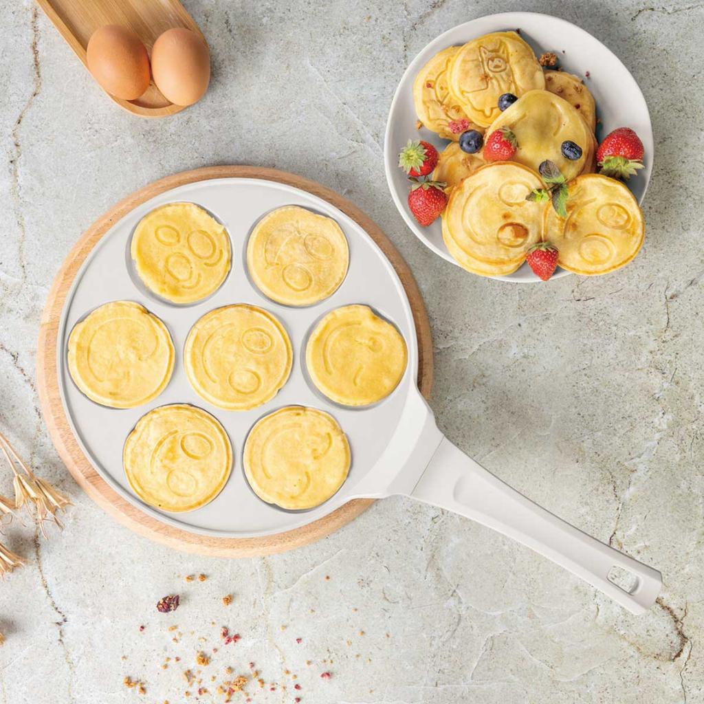 TITANIUM FRYING PAN 26cm FOR EMOJI PANCAKES BERLINGER HAUS BH-7792 SAHARA