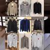Chuan Jiu 2024 A/W Couple's Heart Hoodie Pullover with Stand Collar & Zipper