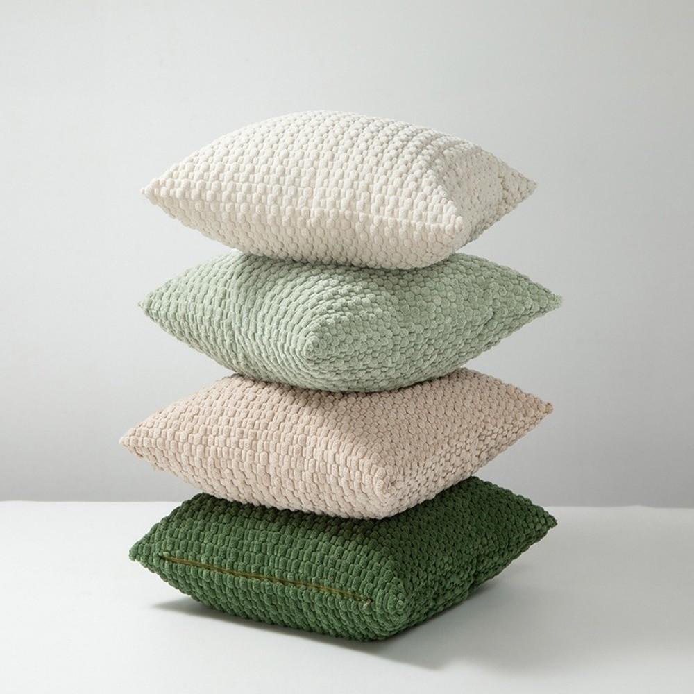 with Zipper Pillow Covers Corduroy Cushion Cases Fashion Pillowcase  Christmas Day