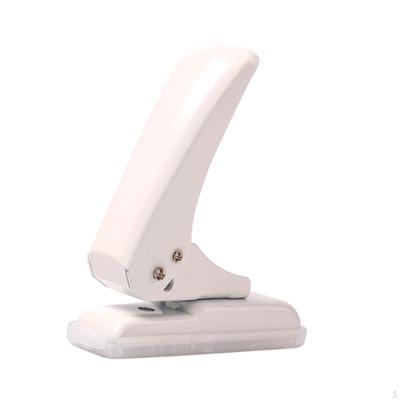 Single Hole Punch 40 Sheet Capacity Heavy Duty Labor Savings Handheld Puncher for Cards Art