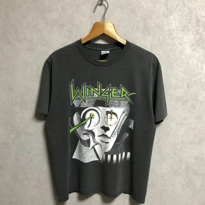 Vintage 1988 Winger Amerikanische Debüt-Tour T-Shirt 80er Jahre Unisex T-Shirt