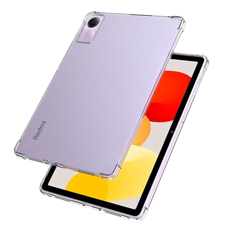 Redmi Pad SE Transparent TPU Anti-Fall Protective Cover with Airbag Corners (2025)