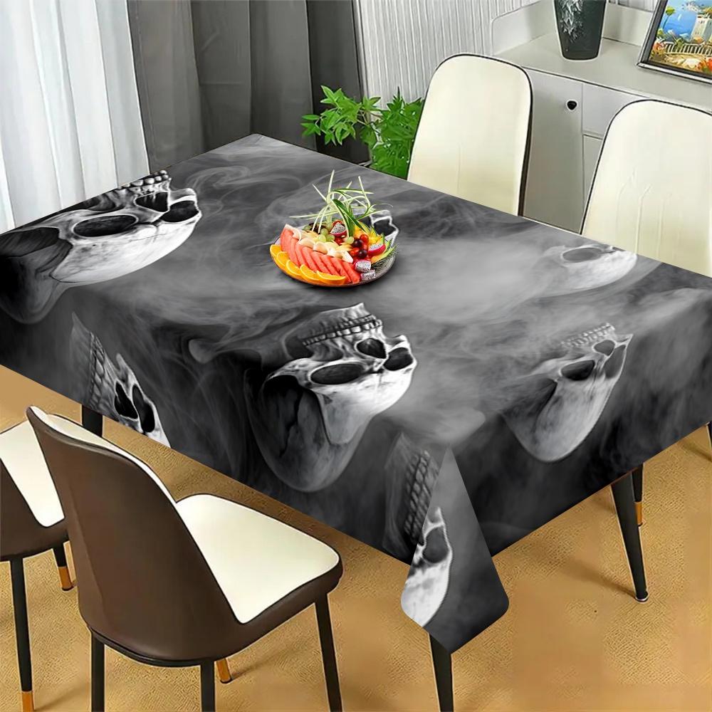 Exquisite and simple skull-head pattern tablecloth - suitable for picnics, camping, etc.XY