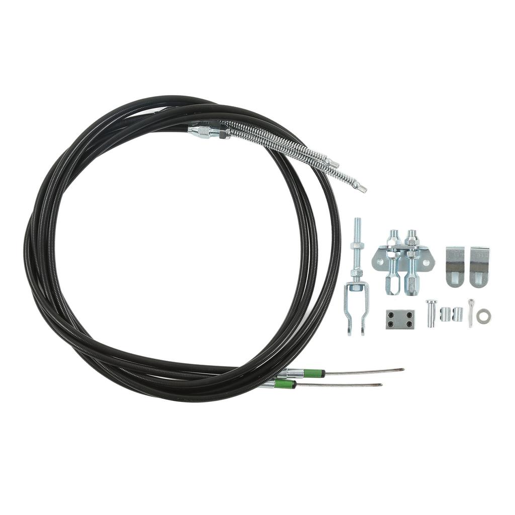 Univerzální sada lanka ruční brzdy pro nouzové parkování auta ABS plastová sestava lanka ruční brzdy