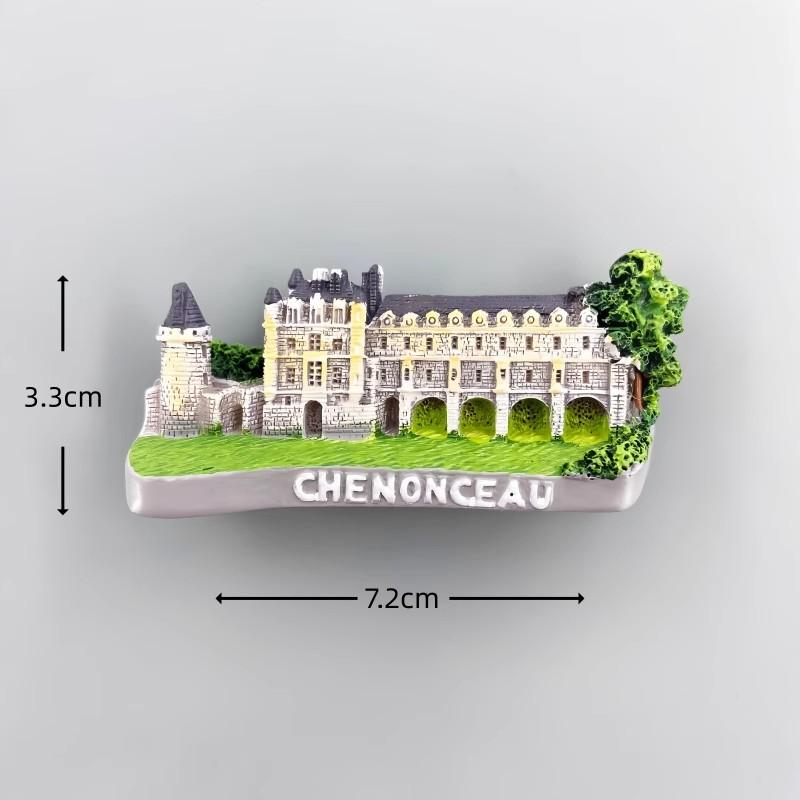 France Fridge Stickers Perigord Sarlat Menton Souvenirs Côte d'Azur Mont-Saint-Michel Fridge Magnets Home Decor Wedding Gifts