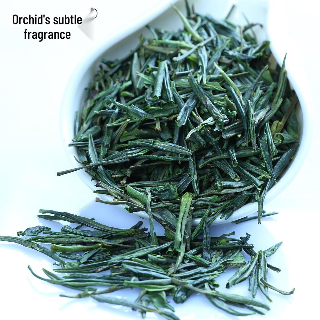 Emeishan Cloud & Mist Pre-Rain Green Tea: Tender Buds, Light Fragrance, Bamboo Leaf, Green Needle & Sparrow Tongue