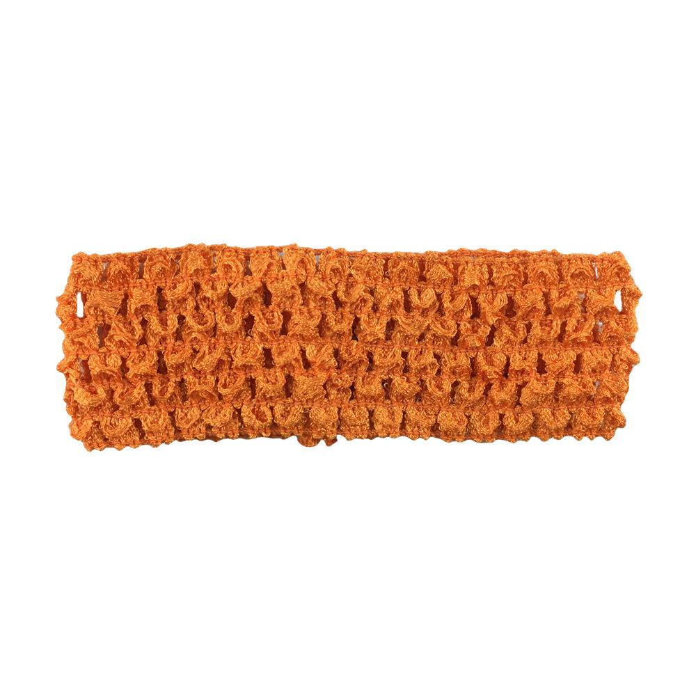 Silk Knitted Elastic Headband 1.5Inch Crochet Headband Crochet Headband 39 Colors Optional