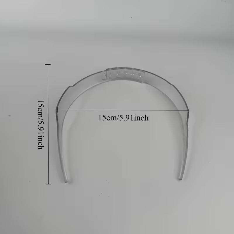 Stecca per colletto di camicia in PVC regolabile, colletto a choker incastonato, stecca per colletto formale unisex anti-arricciamento, fermacollo