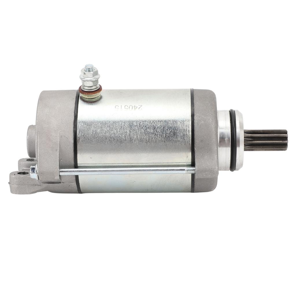 Starter Motor 12V Metal Alloy 9 Teeth Greater Torsion Fast Start 0825‑011 Replacement for Arctic Cat 1000 GT TRV XTZ