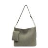 Bag women's new niche women's messenger bag bucket bag fashionable versatile large-capacity shoulder armpit bag