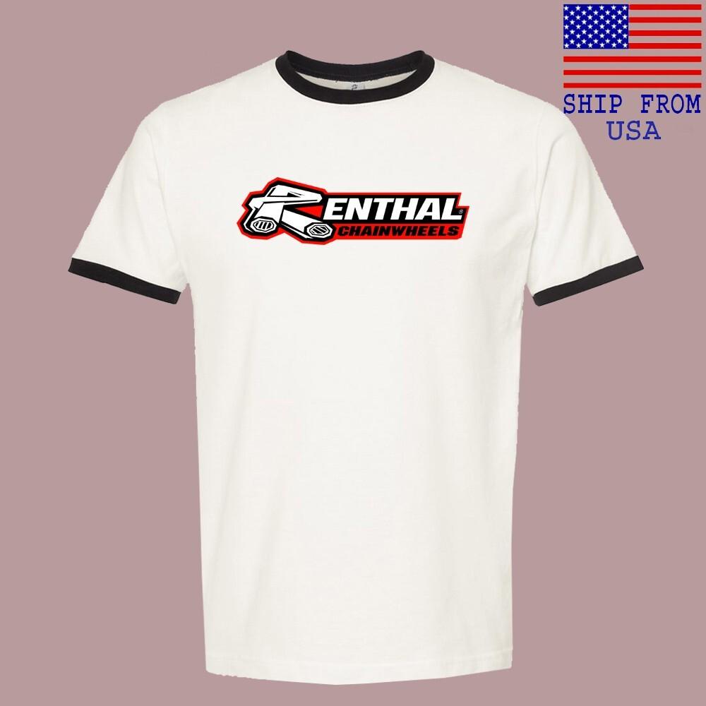 

RENTHAL CHAINWHEELS Men#039;s Ringer Black Size S3XL Unisex T-Shirt XXL