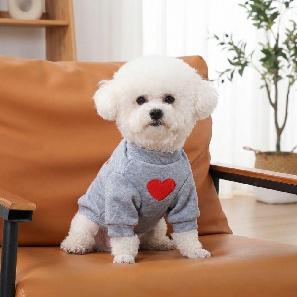 Warm Cat Pullover Thickened Cat Love Clothing Casual Style Dog Love Hoodie  Autumn Winter