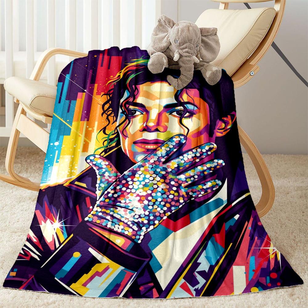 Michael Jackson Iconic Dance Blanket Comfortable Great For Sofa Bed Couch For All Occasions Stylish Decor Suitable For Gifting Relatives And Friends