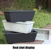 Self-Absorbing Flower Pot Indoor Vegetable Growing Pot With Base Drainage Hole And Absorbent Rope Plants Cuttings Pot For Home