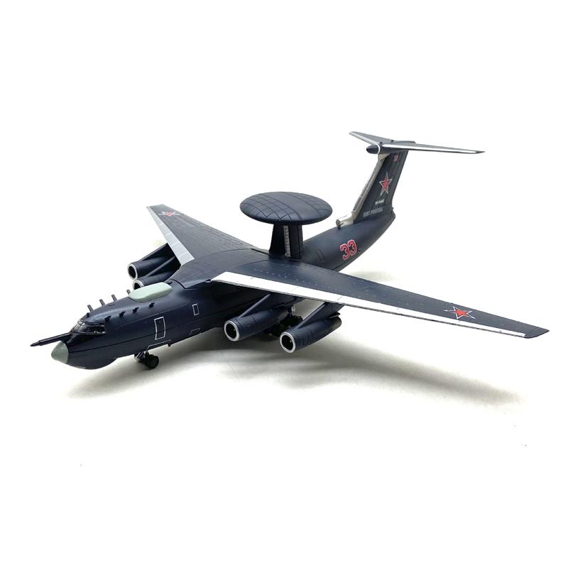 1/200 Scale Soviet A-50U AWACS Aircraft Model Diecast Metal Military Plane Finished Decorative Ornament Collect Gift