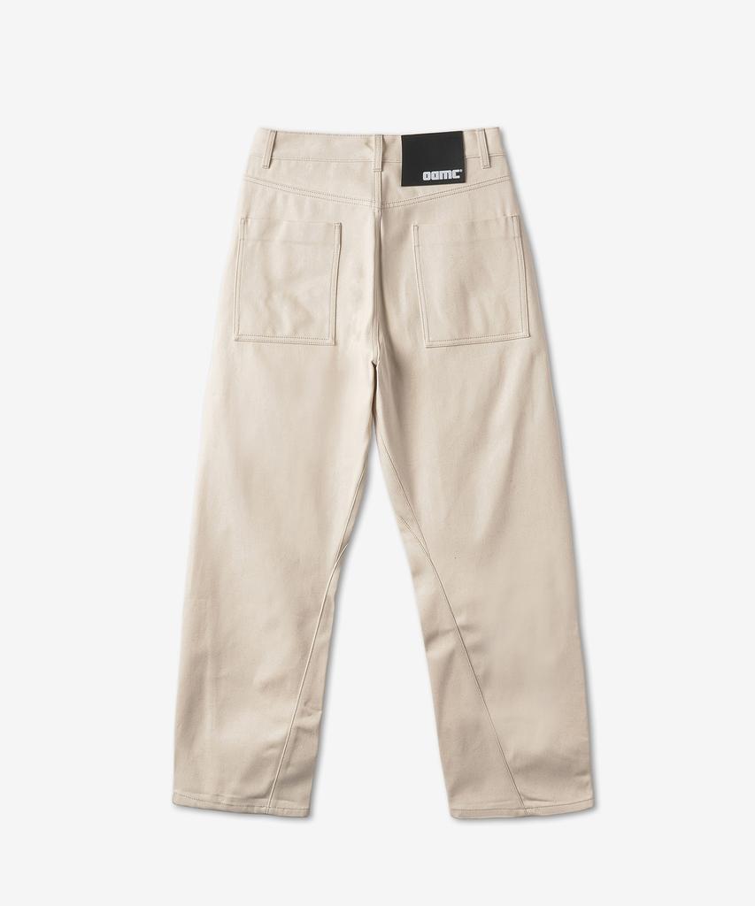 OAMC Straight Cortes Pants - Natural White / 23A28Oau24Cot00898108
