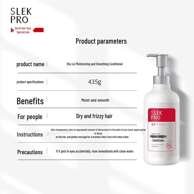 Slek Moisturizing & Smoothing Hair Conditioner