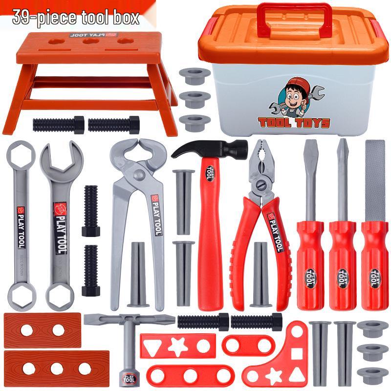 Children's Toolbox Set with Electric Drill and Screwdriver Repair Toys