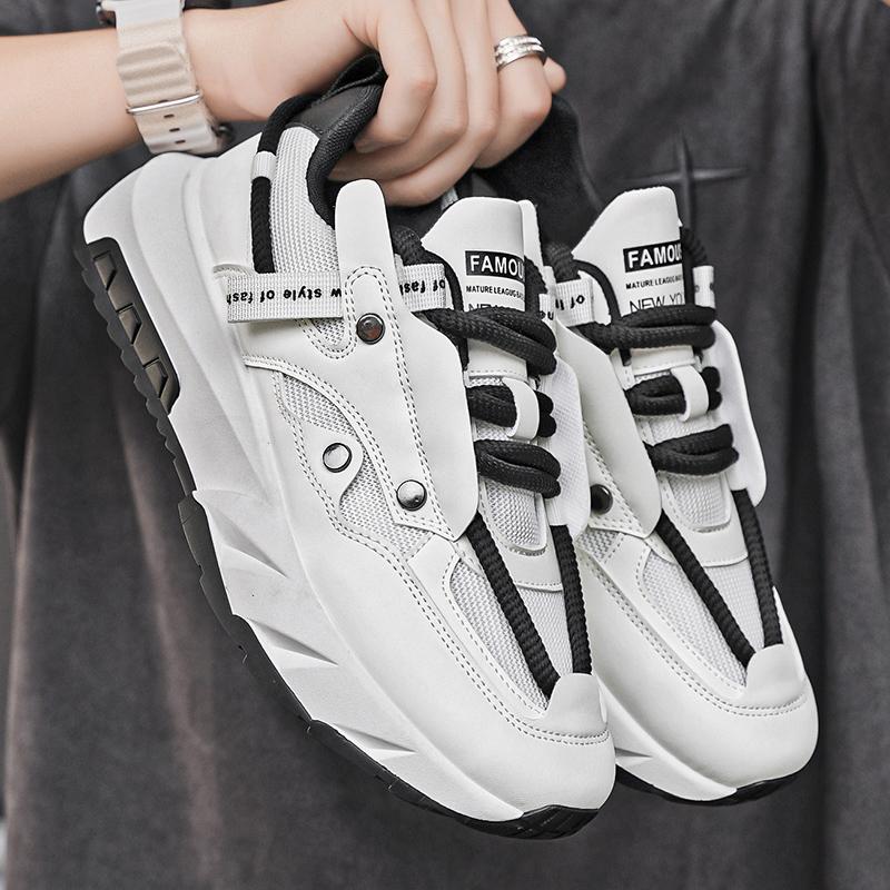 Fashion Shoes For Men White Casual Sneakers Male Sport Walking Shoes Platform Man’s Sneakers Street Style