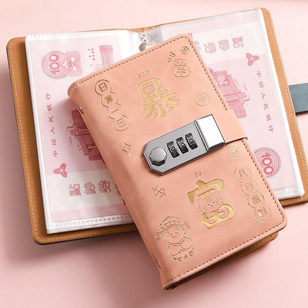 With Password Lock Mini Binder Savings Challenge Save Money Savings Challenges Book  Children